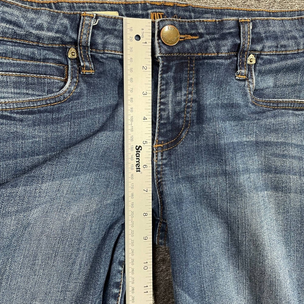 Kut from the Kloth Diana Skinny Jeans Womens 6 Medium Wash Stretch Denim‎ Blue - Picture 7 of 8